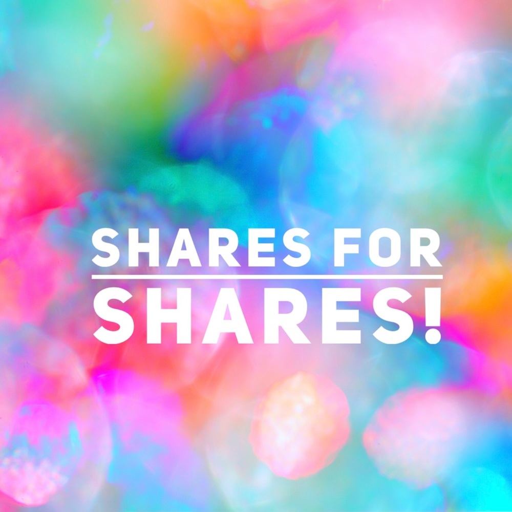 Shares For shares!
